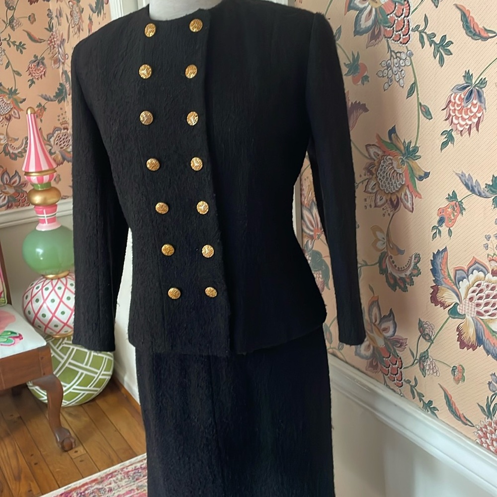 Nipon Boucle wool suit. Union made in the U.S.A.  A suit for all occasions.